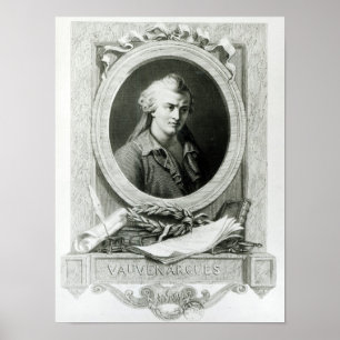 Luc de Clapiers  Marquis of Vauvenargues Poster