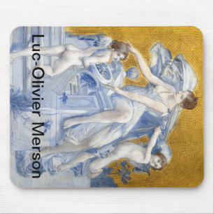 Luc-Olivier Merson Allegory of Fortune Mouse Pad
