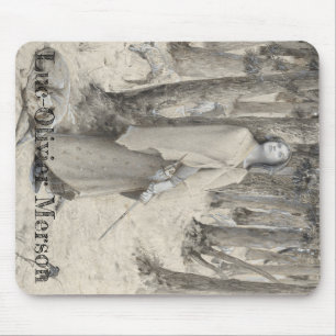 Luc-Olivier Merson Joan of Arc Hearing the Voices Mouse Pad