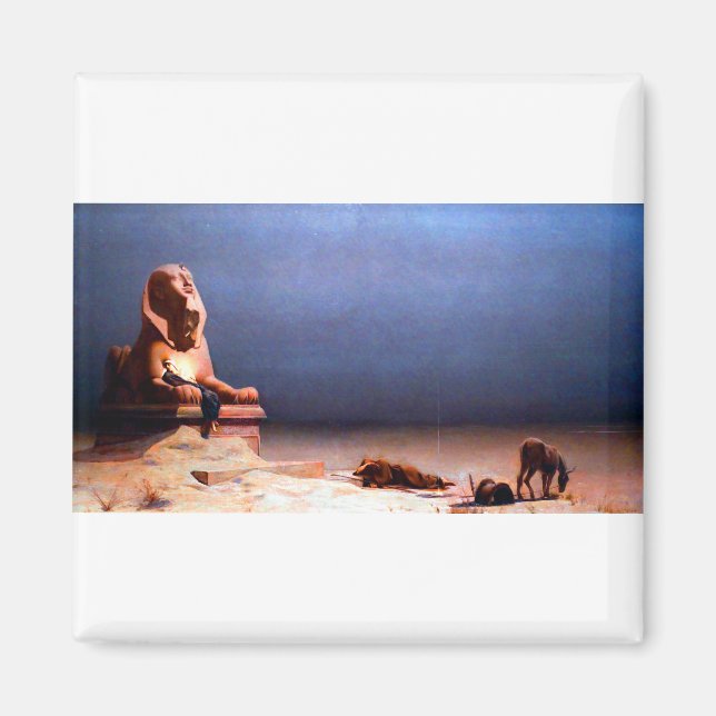 Luc Olivier Merson Rest on the Flight into Egypt Magnet (Front)