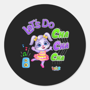 Lucas And Friends By Rv Appstudios Women's Cartoon Classic Round Sticker