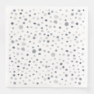 Lucas Confetti Watercolor Dots Paper Napkin