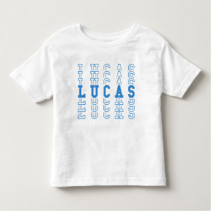 Lucas Custom Boy Name Toddler T-Shirt