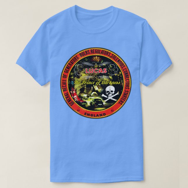 Lucas electronics England T-Shirt (Design Front)