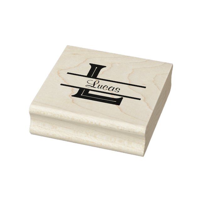 Lucas Name Stamp & Monogram Stamp (Stamp)