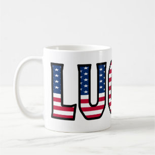 Lucas Name Vorname USA styled Tasse Kaffeetasse Coffee Mug