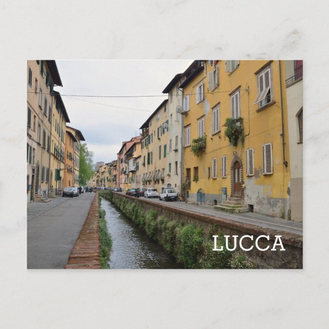 Lucca, Italy Postcard (Front)