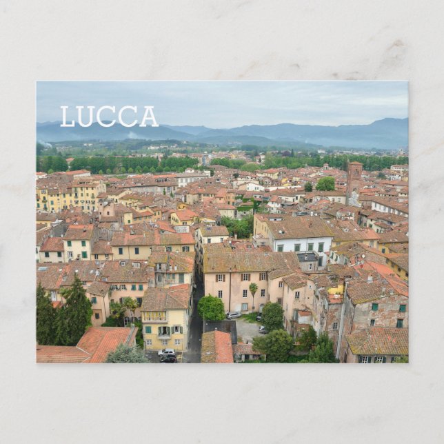 Lucca, Italy Postcard (Front)