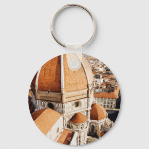 "Luce di Firenze" The Duomo Italy Watercolor Key Ring