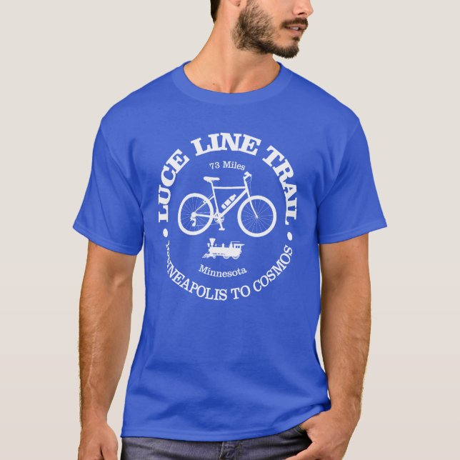 Luce Line Trail (cycling) T-Shirt (Front)