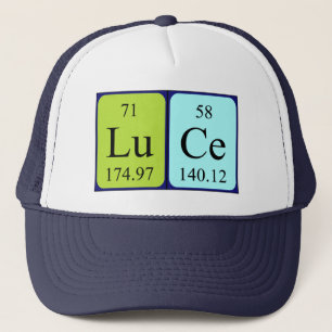 Luce periodic table name hat