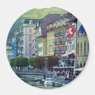 Lucerne Switzerland Fridge Magnet