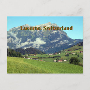 Lucerne Switzerland Postcard