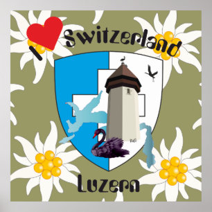 Lucerne Switzerland Poster