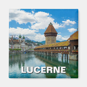 Lucerne Switzerland Travel Magnet