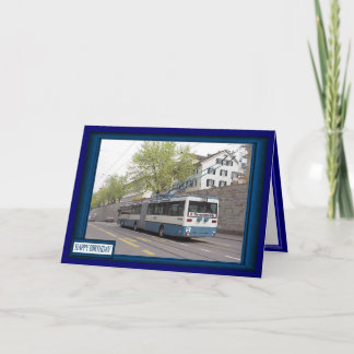 Lucerne trolley bus card