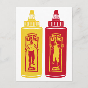 LUCHA#8 POSTCARD
