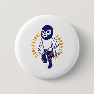 LUCHA LIBRE#131 6 CM ROUND BADGE