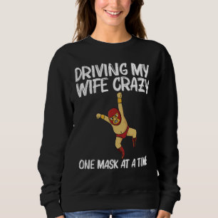 Lucha Libre Designs For Men Dad Mexican Wrestling Sweatshirt