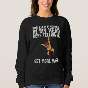 Lucha Libre Designs Men Women Mexican Wrestling Ma Sweatshirt