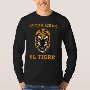 Lucha Libre El Tigre Mexican Wrestling Mask T-Shirt