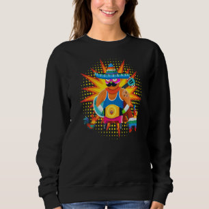Lucha Libre Fighter Mexico Luchador Mexican Wrestl Sweatshirt