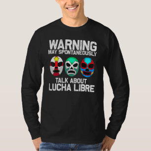 Lucha Libre For Men Women Mexican Wrestling Mask T-Shirt