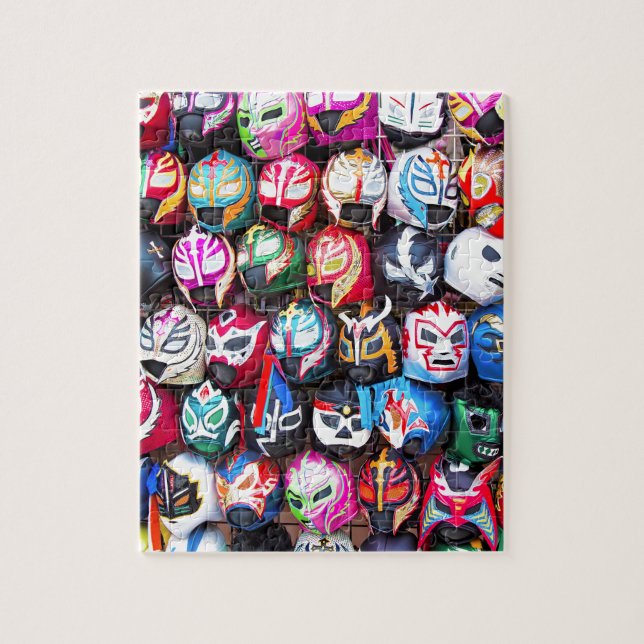 Lucha Libre Jigsaw Puzzle (Vertical)