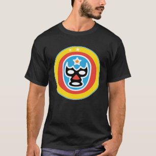Lucha Libre Mask Vintage Mexico Wrestling Fan Luc T-Shirt
