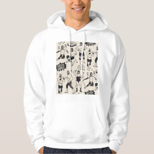 Lucha Libre: Mexican Wrestler pattern Hoodie