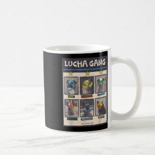 Lucha Libre Mexico Puppy Wrestling Mask Luchador B Coffee Mug