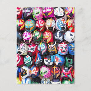 Lucha Libre Postcard