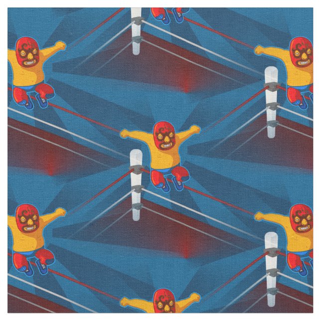 luchador fabric (Close Up)