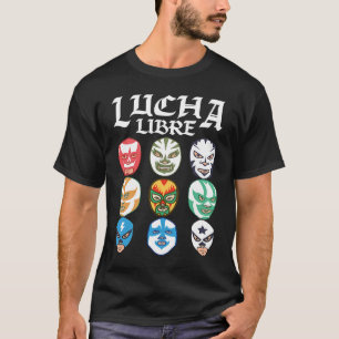 Luchador Masks Lucha Libre T-Shirt