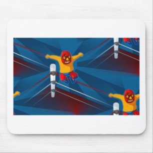 luchador mouse pad
