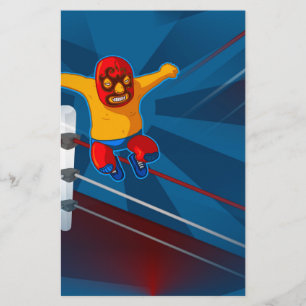 luchador stationery