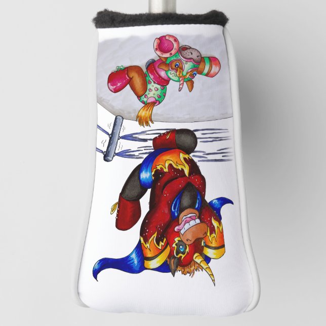 Luchadores Golf Head Cover (Rotate 90)
