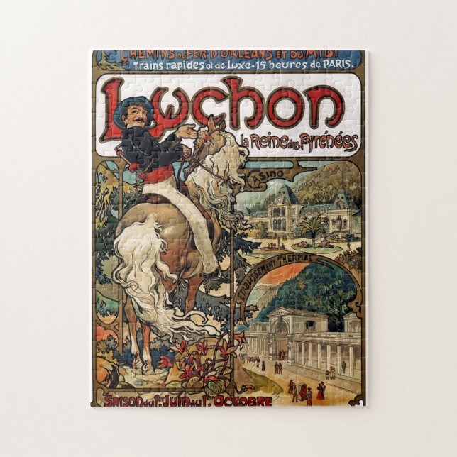 Luchon, Mucha Jigsaw Puzzle (Vertical)