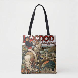 Luchon, Mucha Tote Bag