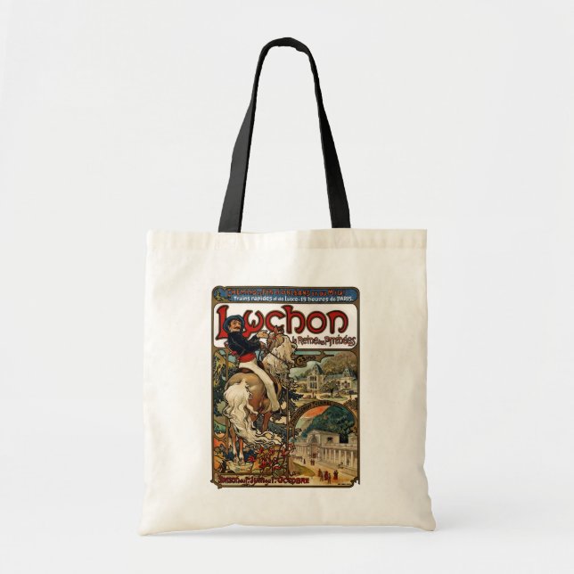 Luchon, Mucha Tote Bag (Front)