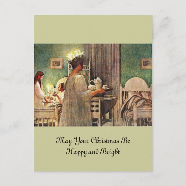Lucia Day Holiday Postcard (Front)