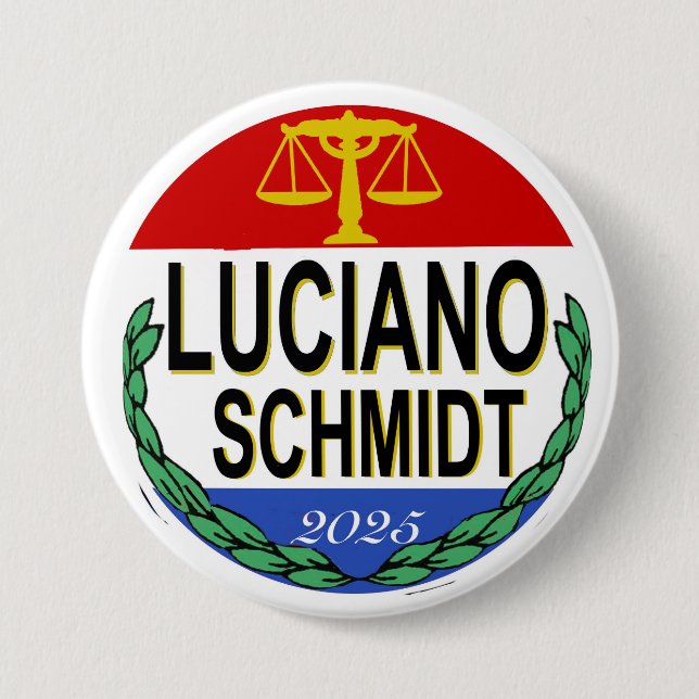 Luciano Schmidt tak2 7.5 Cm Round Badge (Front)