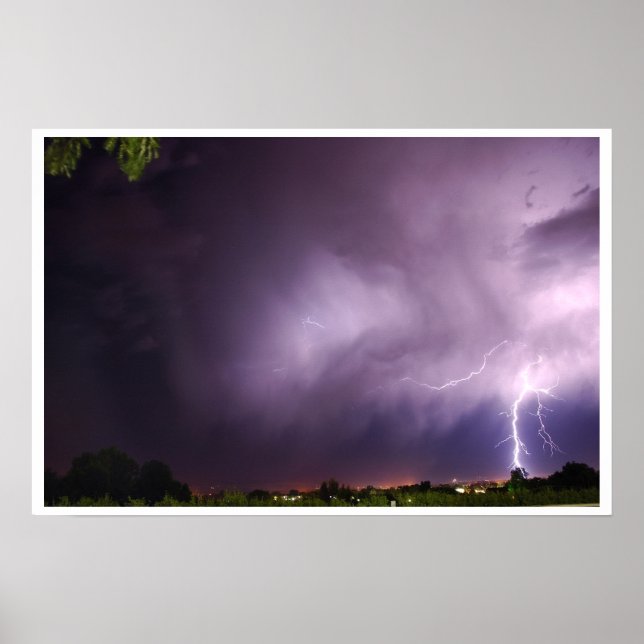 Lucid Lightning Poster (Front)