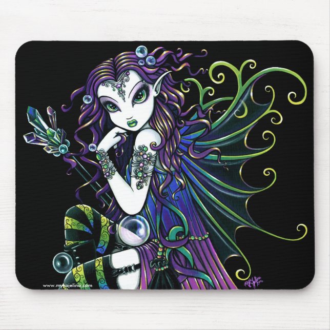 Lucida Crystal Rainbow Fairy Mousepad (Front)