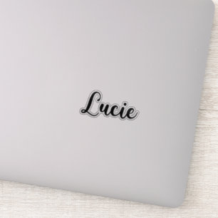Lucie Name - Handwritten Calligraphy