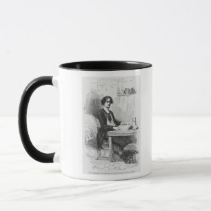 Lucien de Rubempre writing a letter Mug