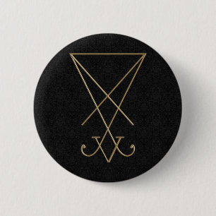 Lucifer Alchemy Sigil Gothic Art 6 Cm Round Badge
