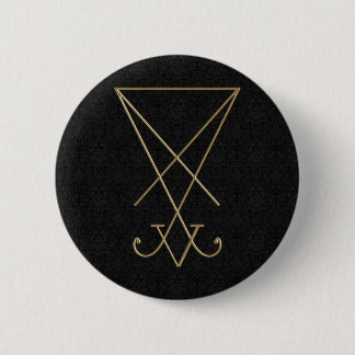 Lucifer Alchemy Sigil Gothic Art 6 Cm Round Badge