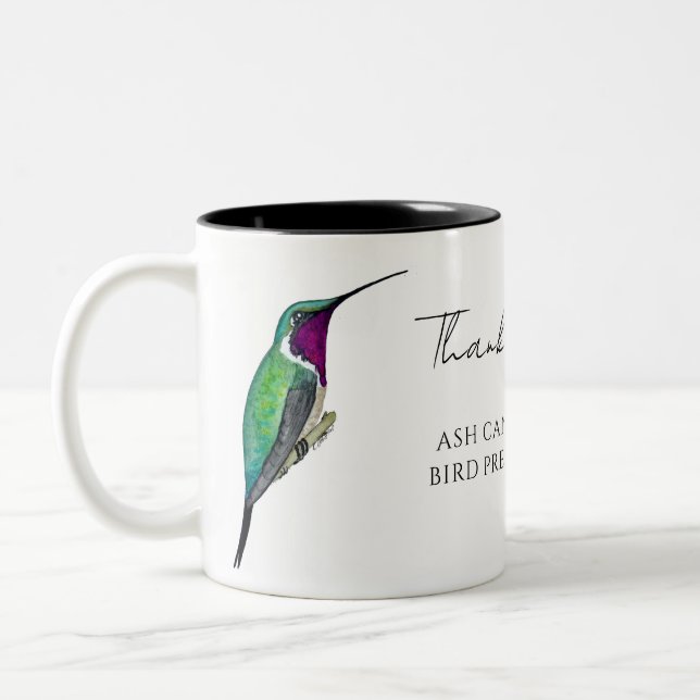 Lucifer Hummingbird Coffee Mug (Left)