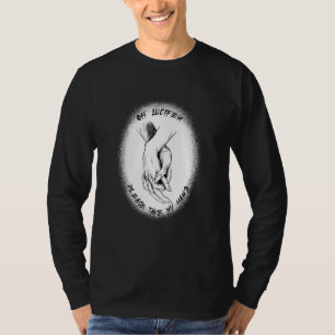 Lucifer Please take my hand 666 Occult Baphomet S T-Shirt